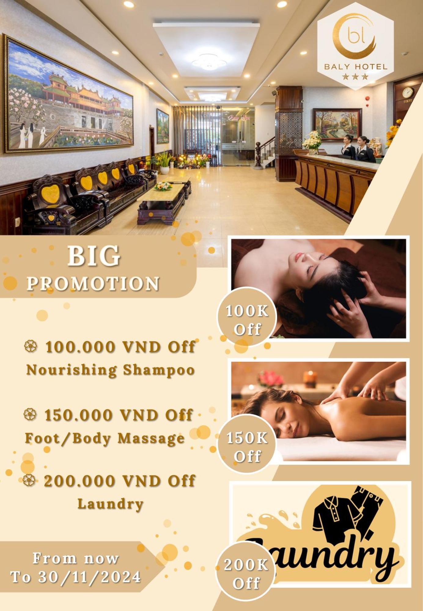 Baly Hotel Hué Extérieur photo